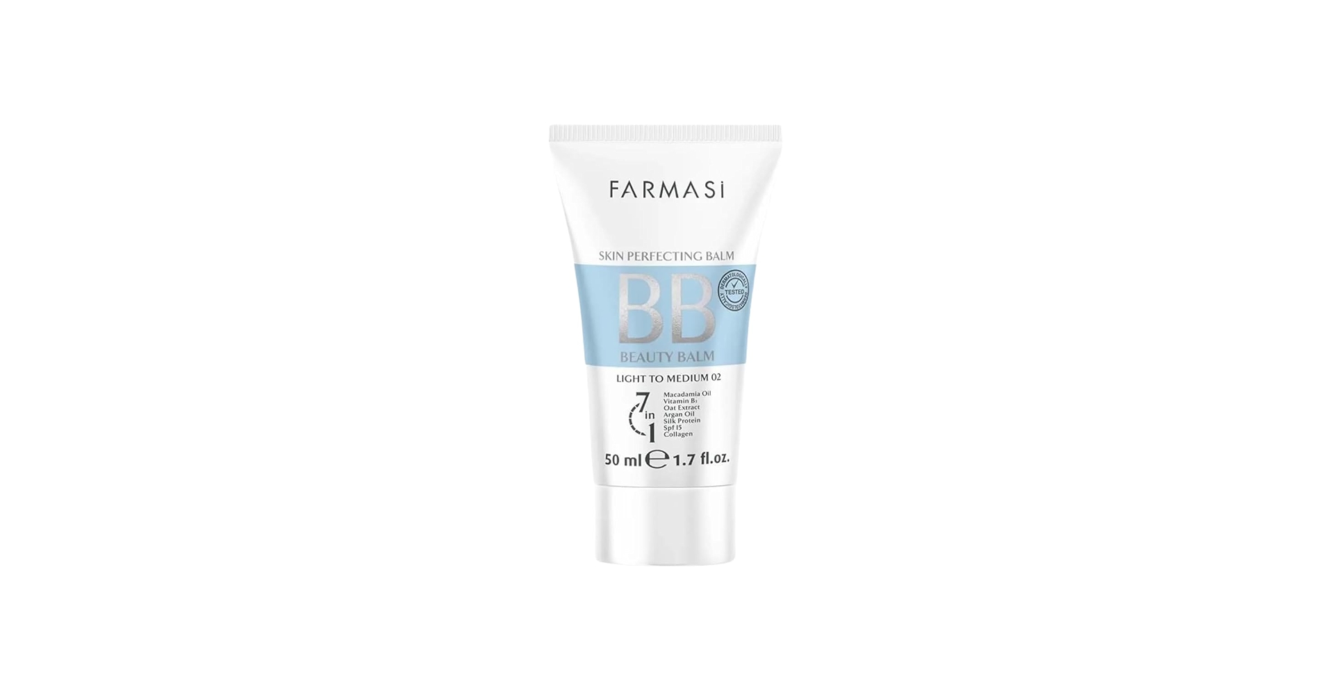کرم پودر BB فارماسی، مرطوب کننده صورت با SPF 15، مات، شماره 02